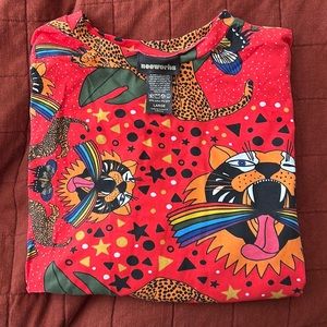 Nooworks Tiger Pride T-Shirt Size L New w/o tags